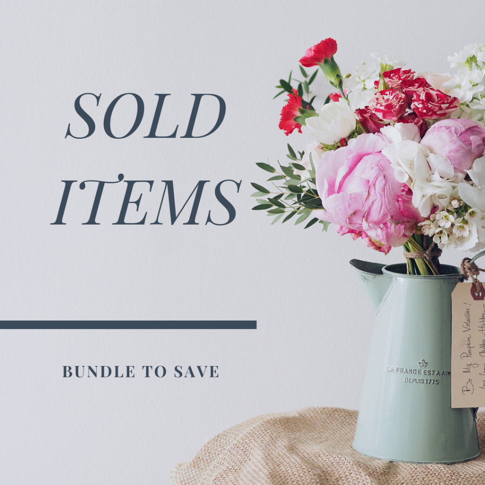 SOLD ITEMS